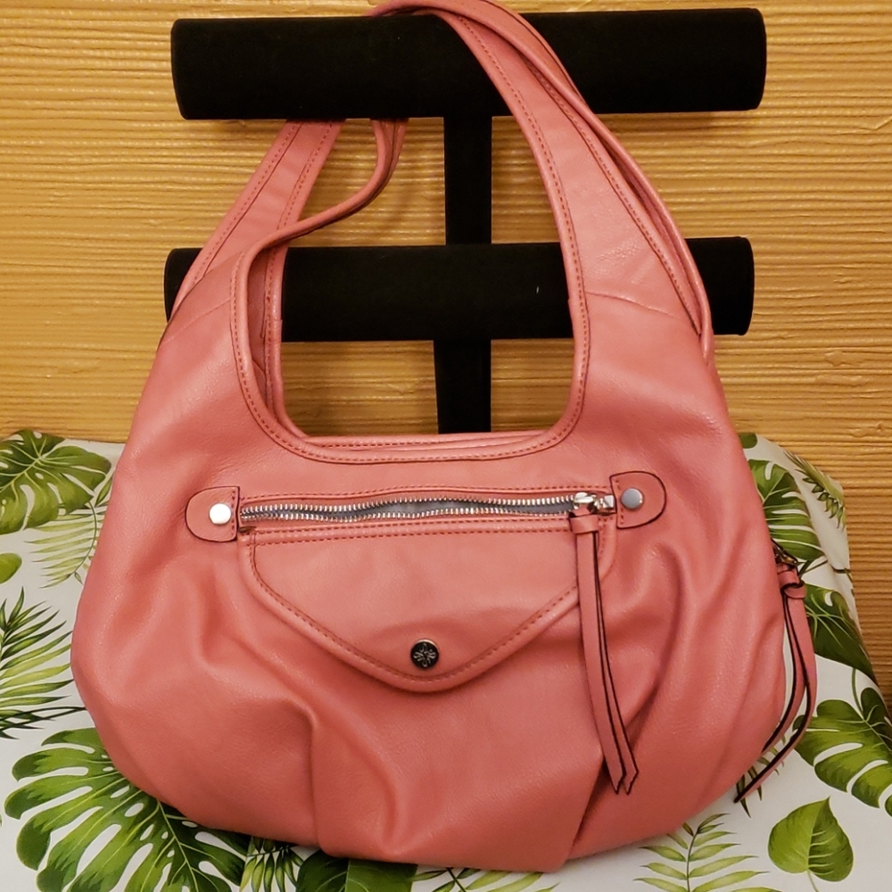Vera Wang Coral Hobo Bag Purse